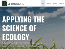 Tablet Screenshot of c6ventures.com